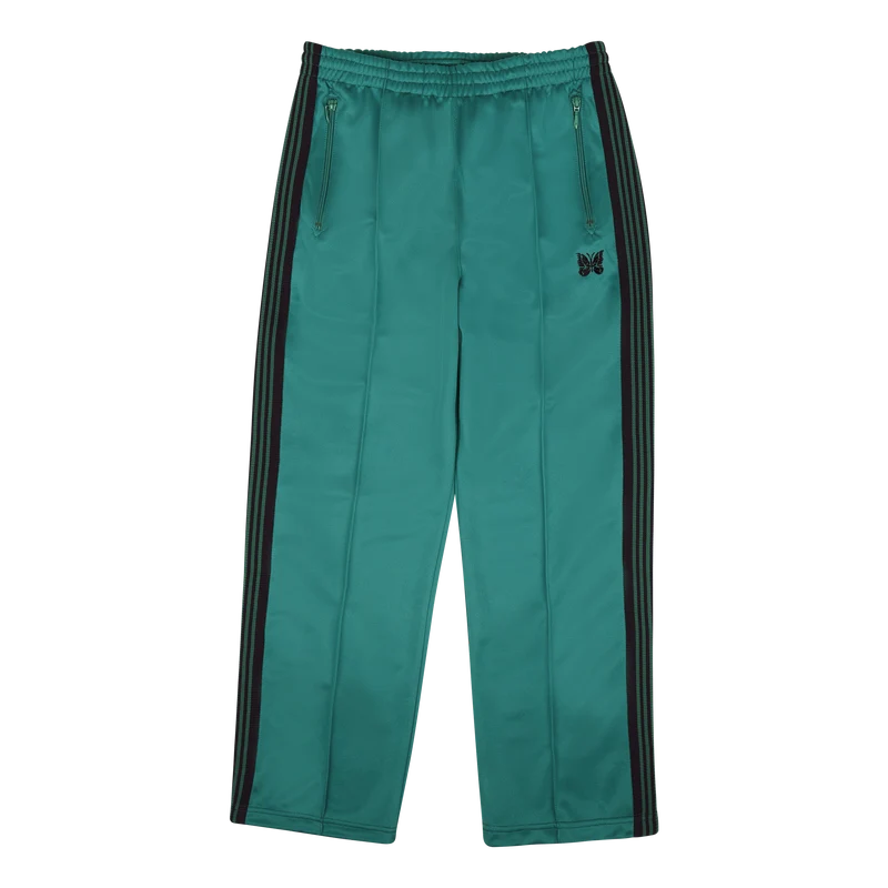 Needles Track Pant - Poly Smoo C-emerald