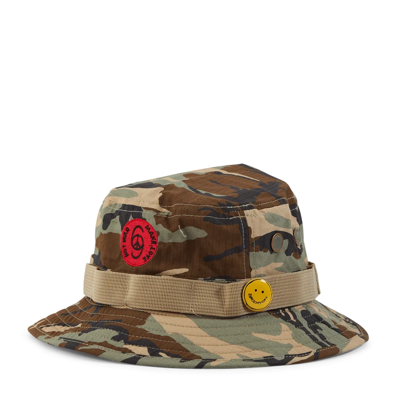 Love Packable Bucket Hat Camo Surplus