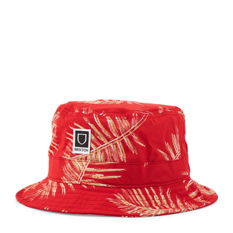 Beta Packable Bucket Hat Aloha Red