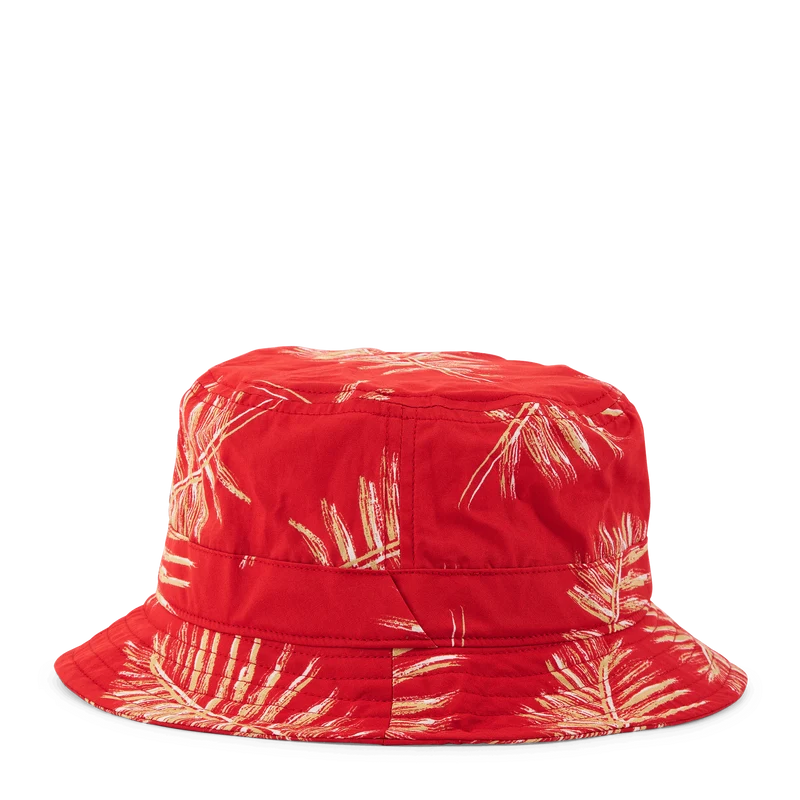 Beta Packable Bucket Hat Aloha Red