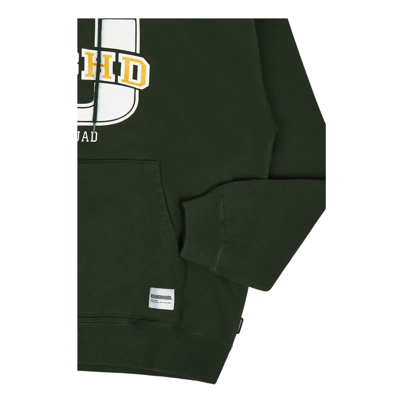 College Sweatparka Ls Green