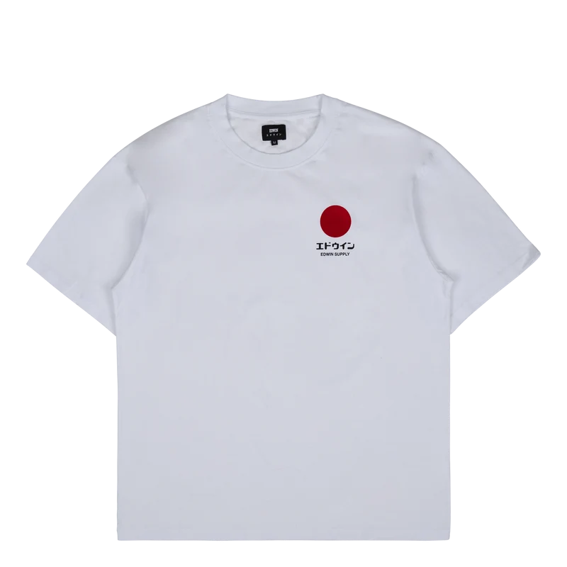Japanese Sun Supply Ts White Garment Washed