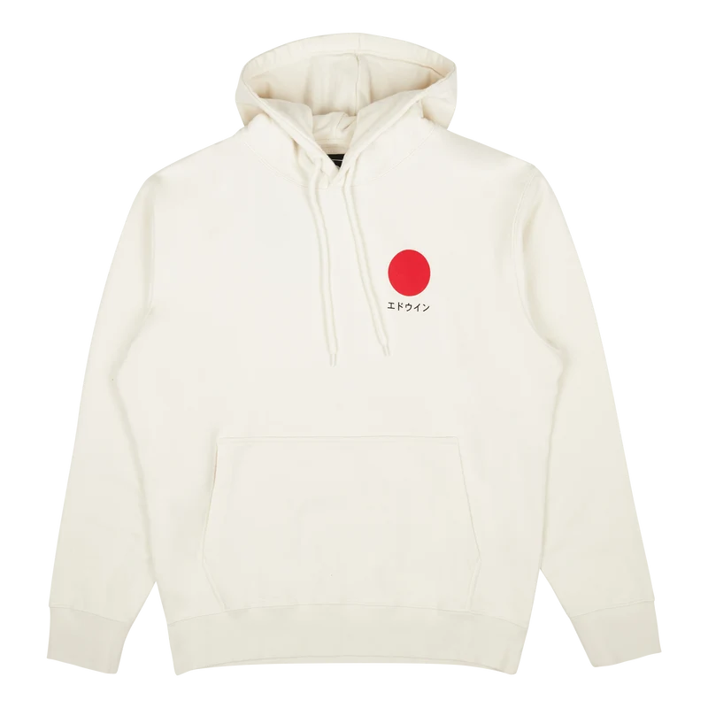 Japanese Sun Hoodie Sweat Whisper White Garment Washed