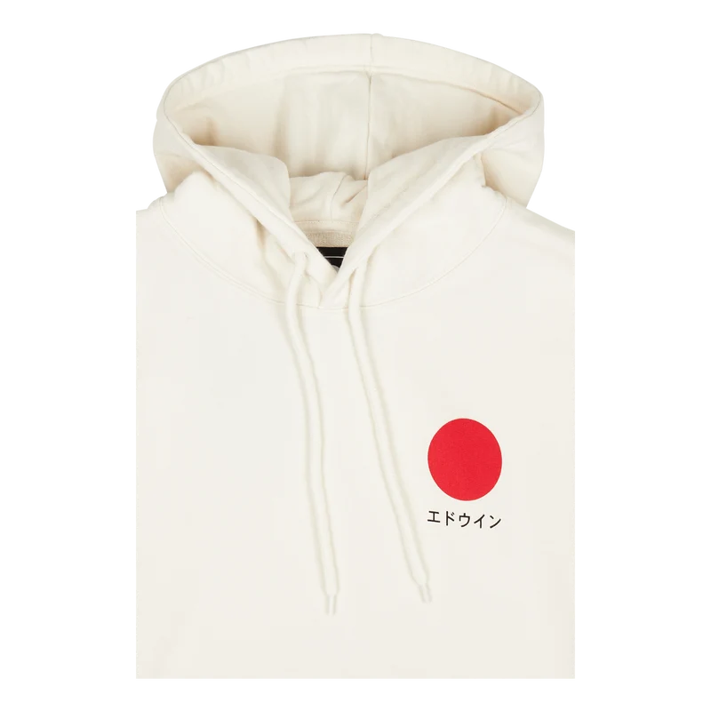 Japanese Sun Hoodie Sweat Whisper White Garment Washed