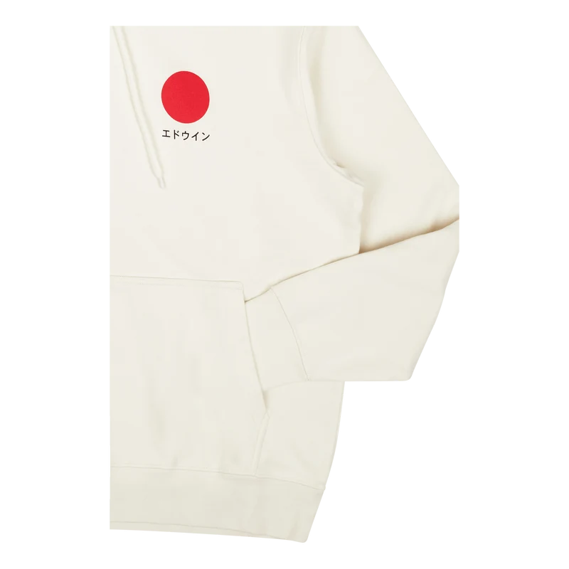Japanese Sun Hoodie Sweat Whisper White Garment Washed