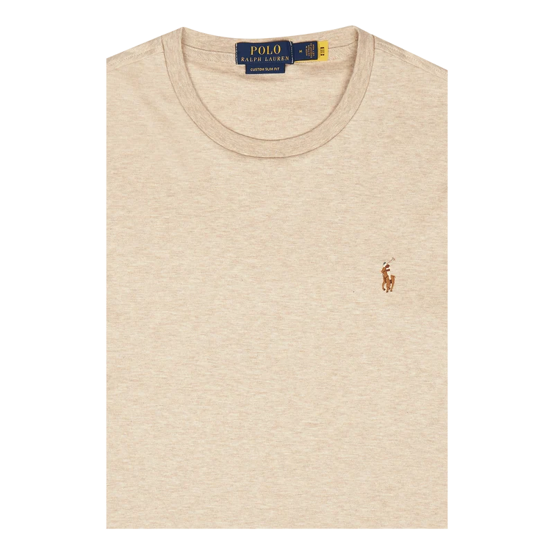 Polo Ralph Lauren Custom Slim Fit Soft Cotton T- Sand