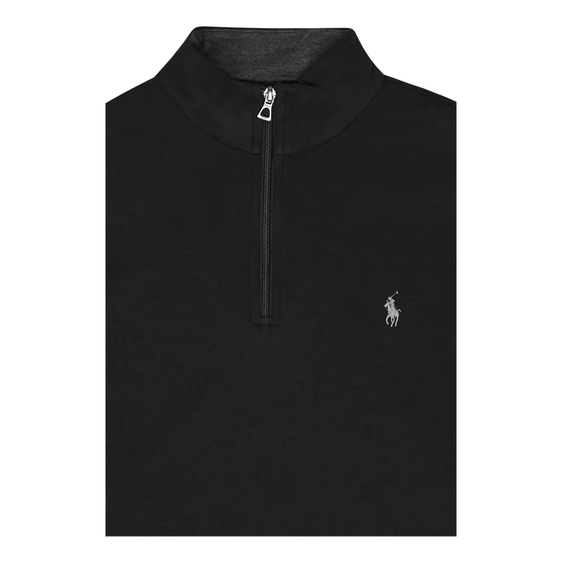 Polo Ralph Lauren Luxury Jersey Quarter Zip Pull Polo