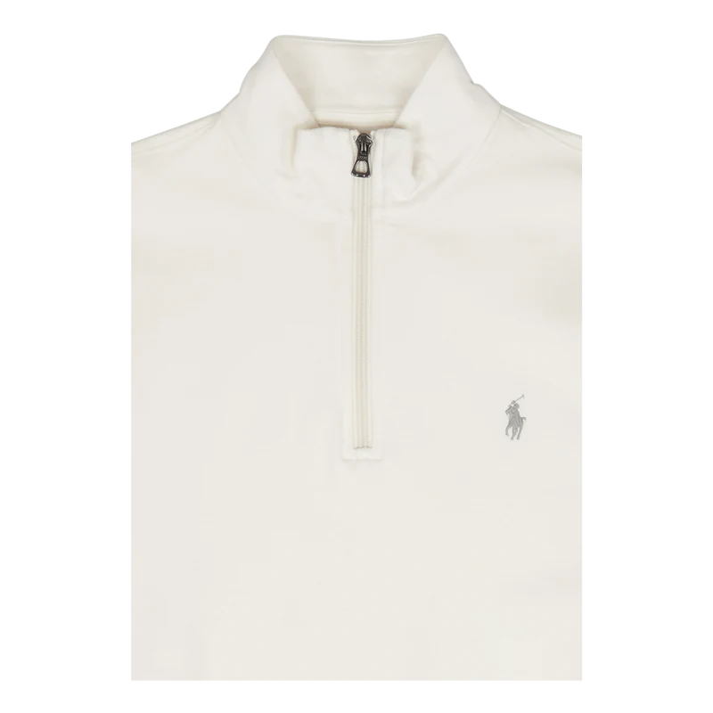 Luxury Jersey Quarter-Zip Pullover Nevis