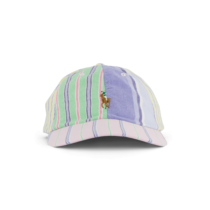 Polo Ralph Lauren Oxford-classic Sport Cap Funshirt Multi