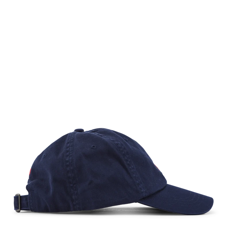 Cotton Chino Baseball Cap Newport Navy / RL2000 Red
