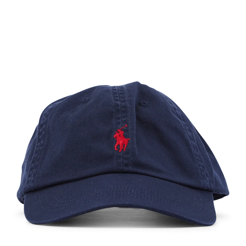 Cotton Chino Baseball Cap Newport Navy / RL2000 Red