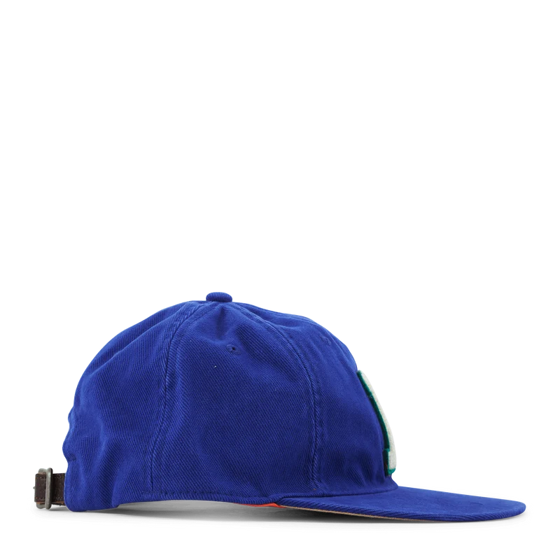 Chenille-Patch Twill Ball Cap City Royal