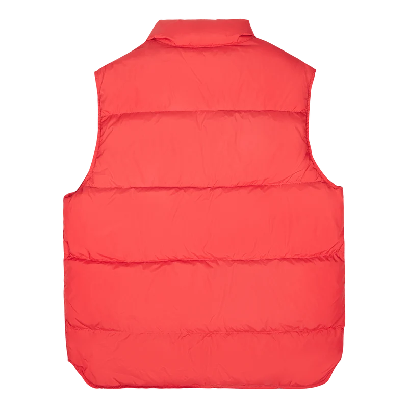 Walker Down Vest Red Red