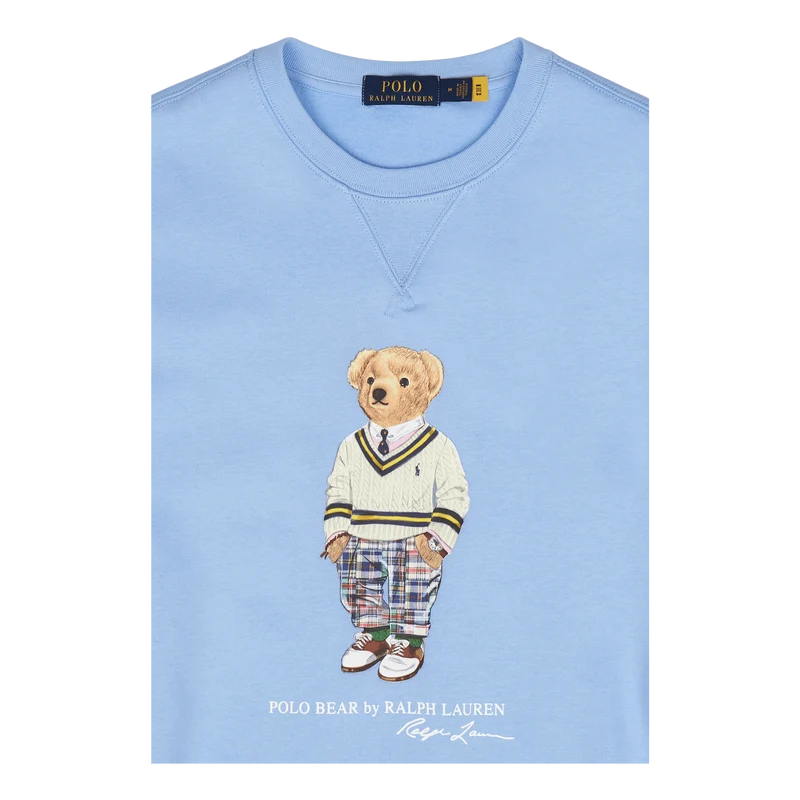 Polo Ralph Lauren Graphic Fleece Sweatshirt Sp23 Austin Prp Hptn Bear