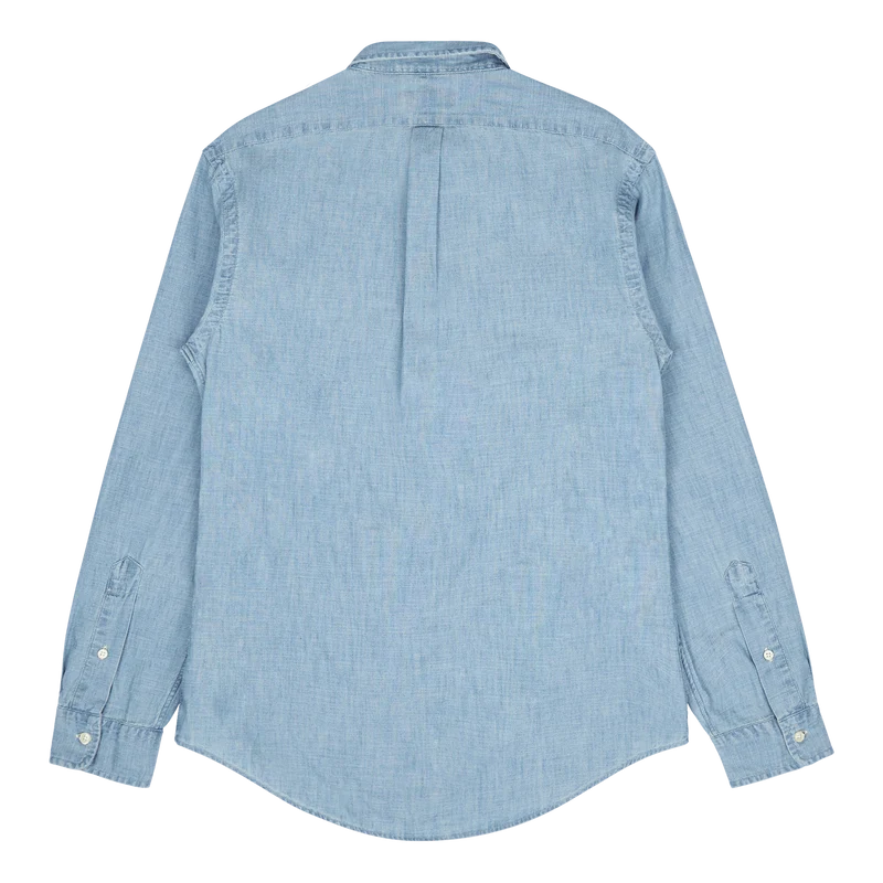 Polo Ralph Lauren Chambray Long Sleeve Shirt 001 Chambray