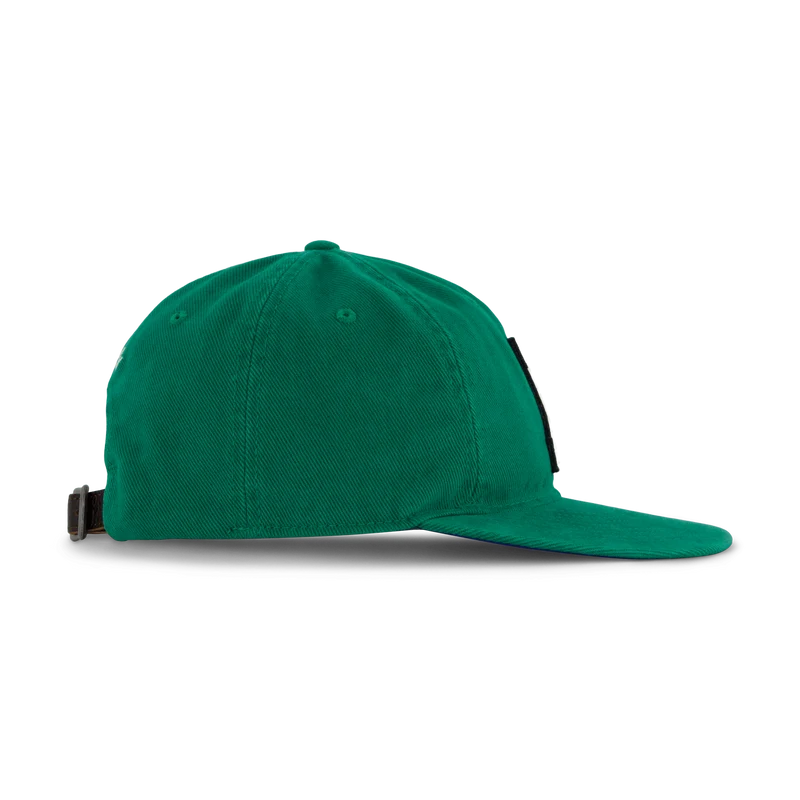 Chenille-Patch Twill Ball Cap Primary Green