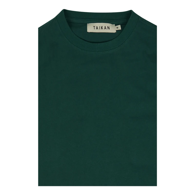 Heavyweight S/s T-forest Green Forest Green
