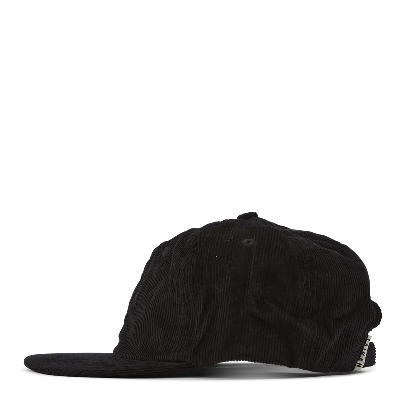 Easy Corduroy Cap Black