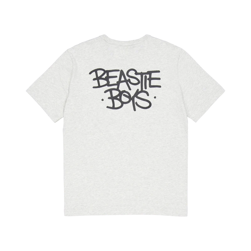 Crewneck T-shirt Gray Melange Light
