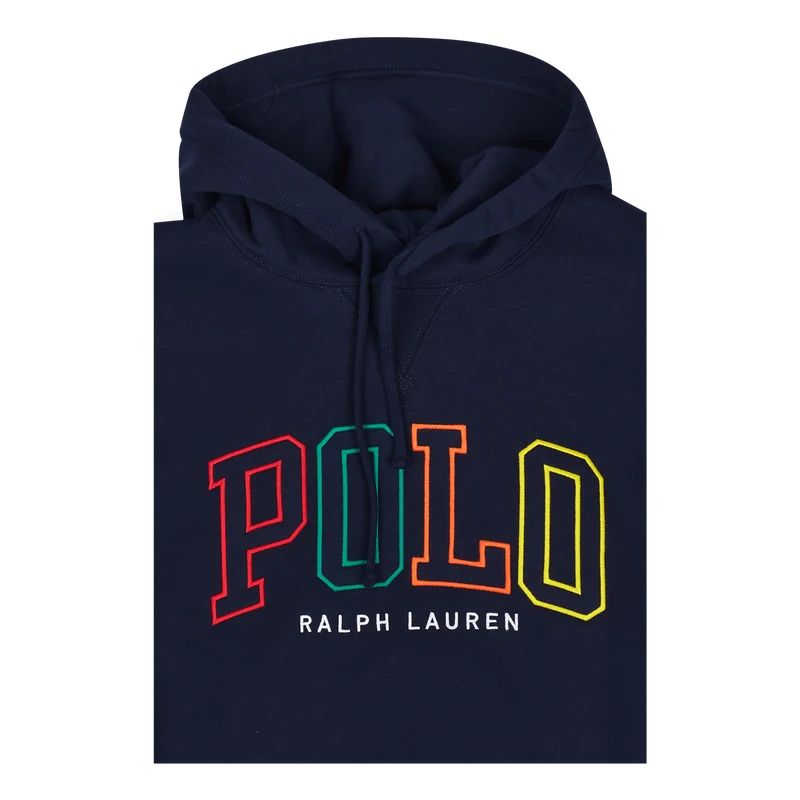 Big Fit Logo Fleece Hoodie Cruise Navy