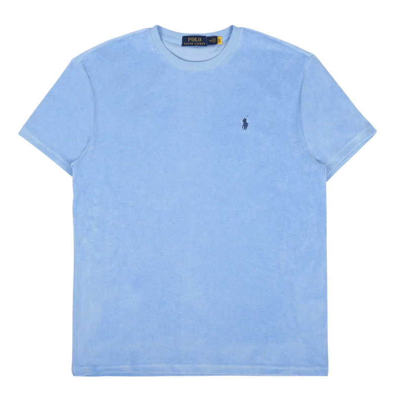 Classic Fit Terry T-Shirt Austin Blue