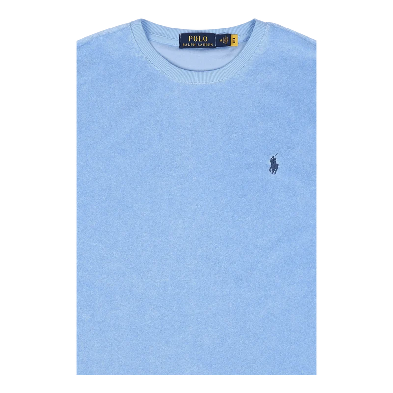 Classic Fit Terry T-Shirt Austin Blue