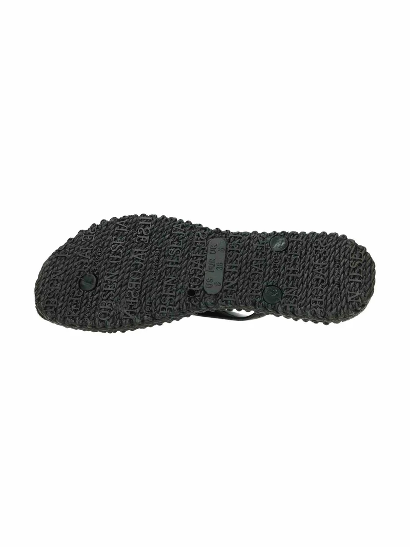 Flip Flop with Glitter black