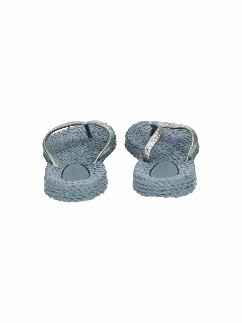 Flip Flop with Glitter grey