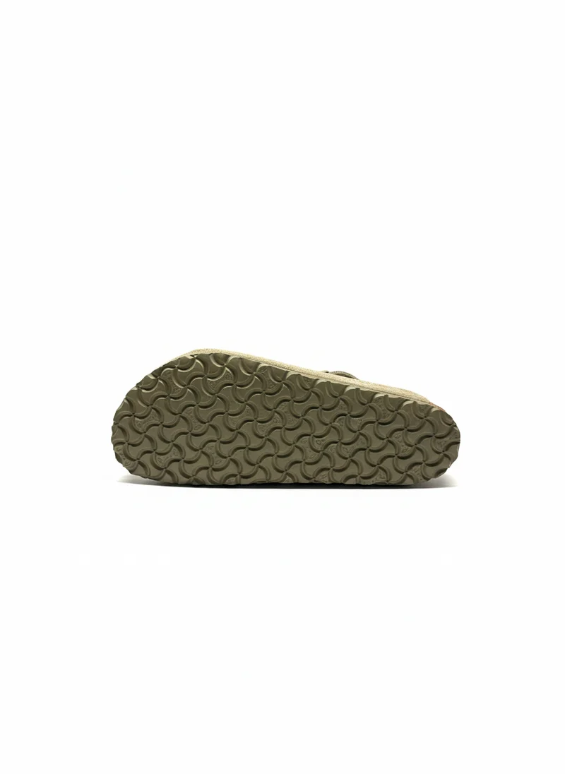Boston Suede Leather Regular faded khaki