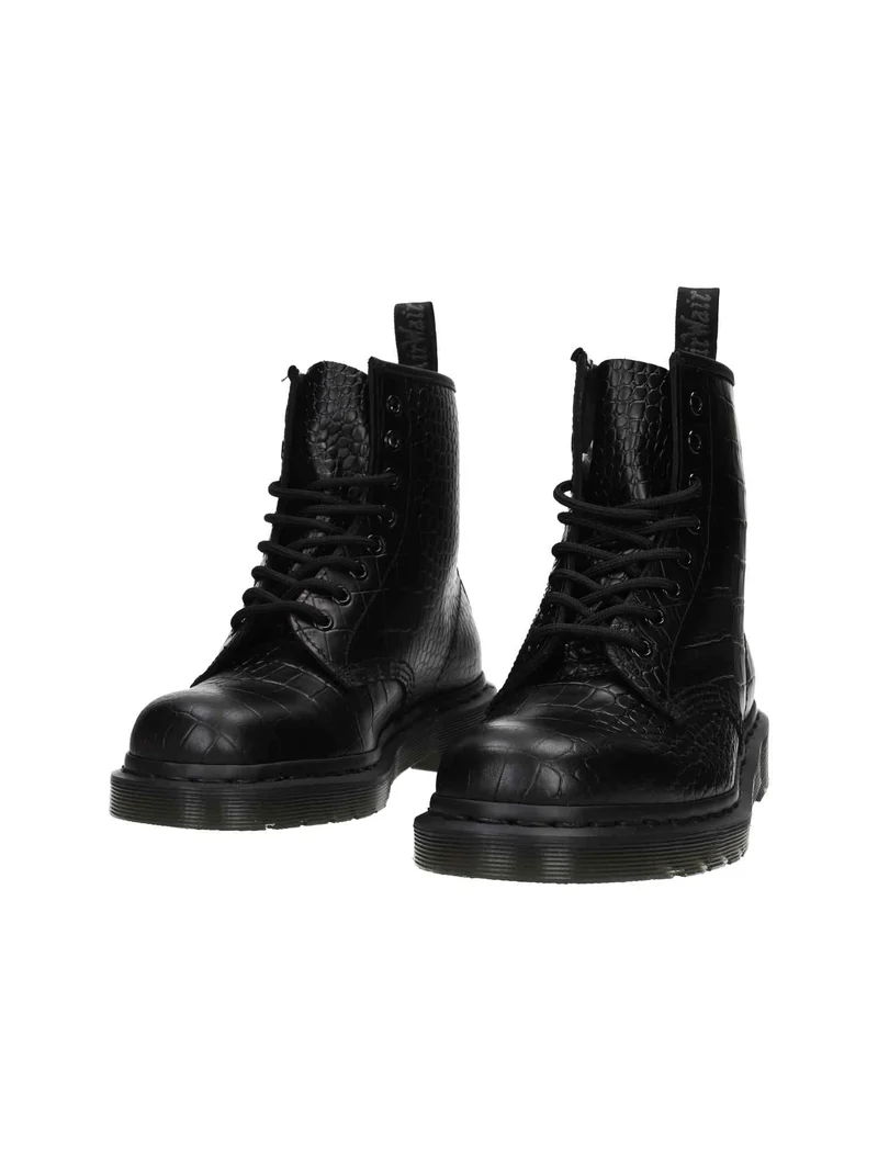 1460 Croco Atlas Croc Emboss black
