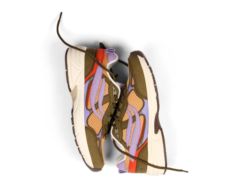 G-Eco`99 Multi Colour olive/mustard/lavender