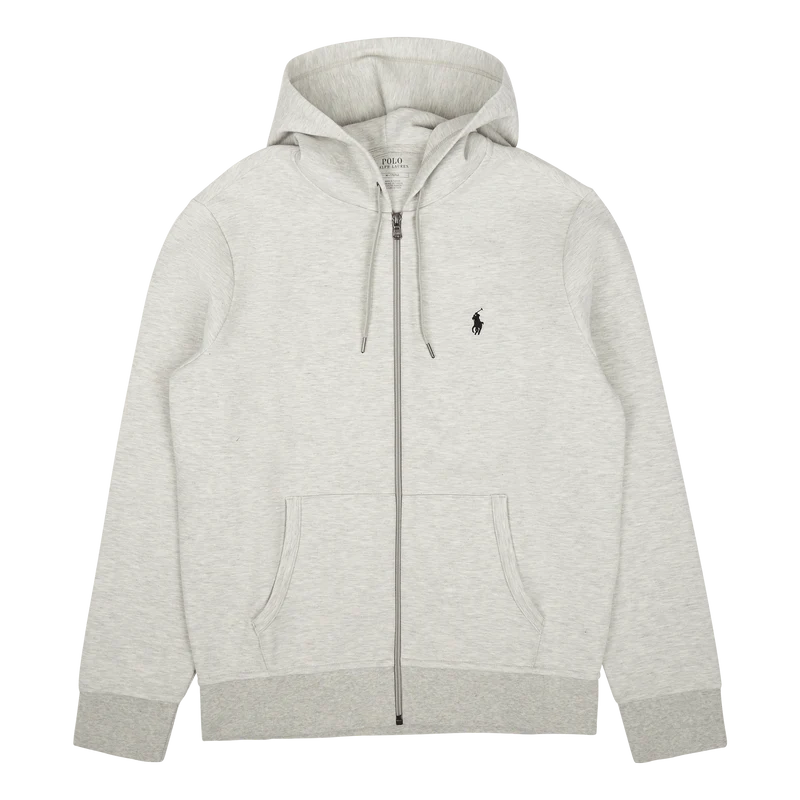 Double-Knit Full-Zip Hoodie Lt Sport Heather