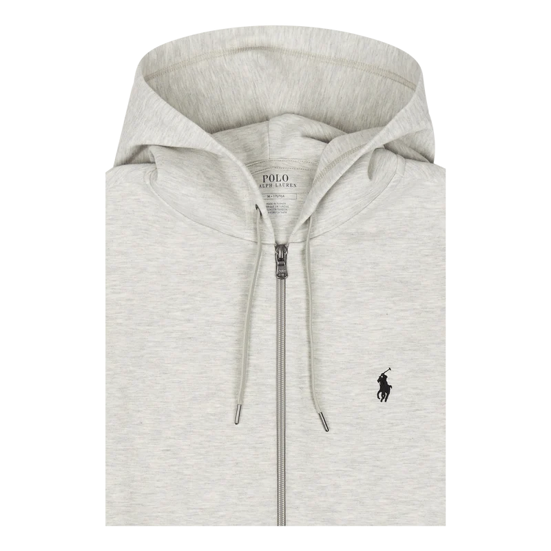 Double-Knit Full-Zip Hoodie Lt Sport Heather