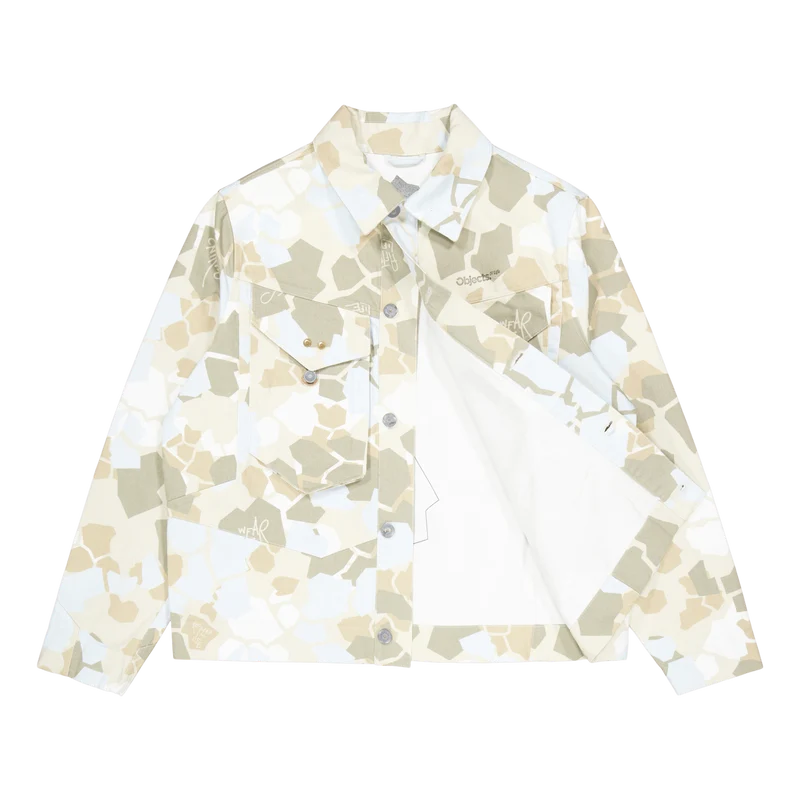 Denim Jacket Blue Camo