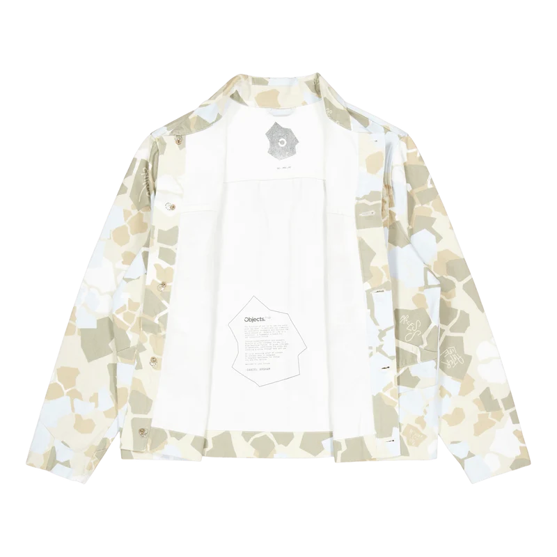 Denim Jacket Blue Camo