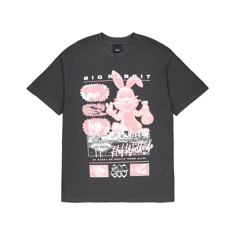 Night Alive S/s Washed Tee Wablk