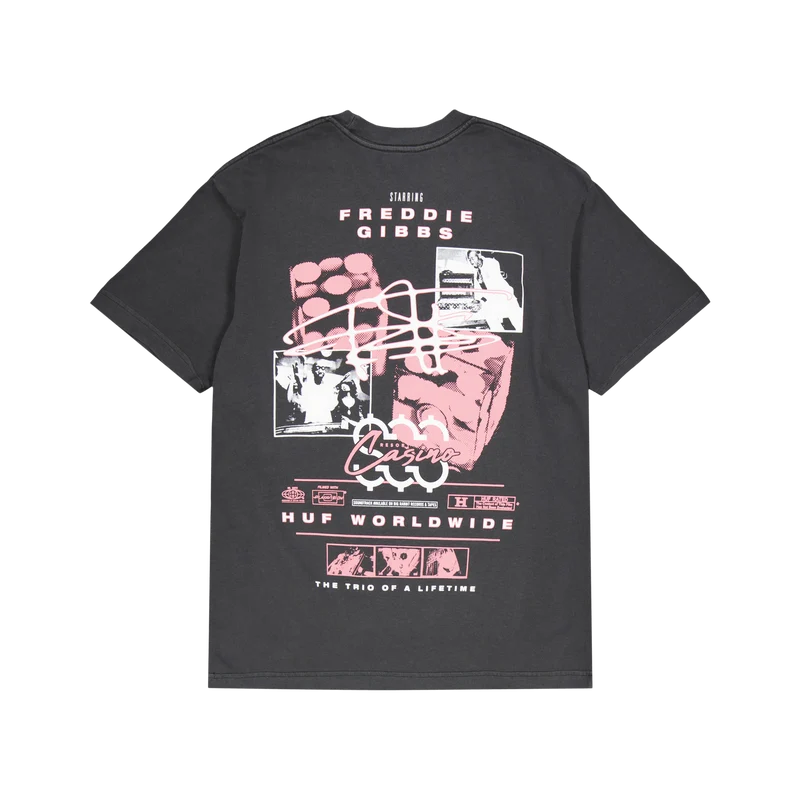 Night Alive S/s Washed Tee Wablk