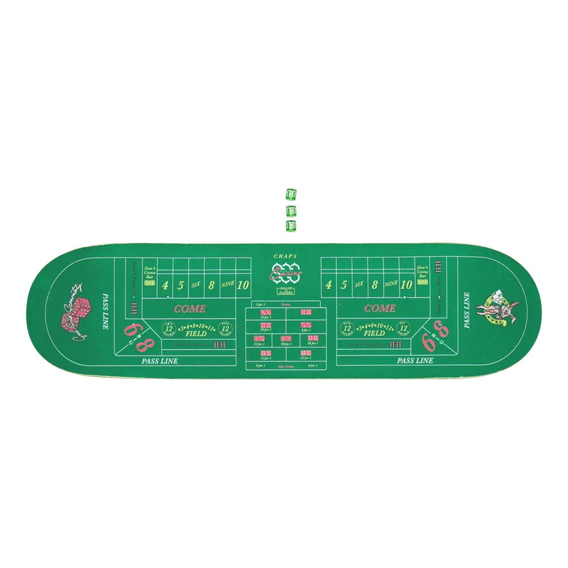 Craps Skate Deck Green