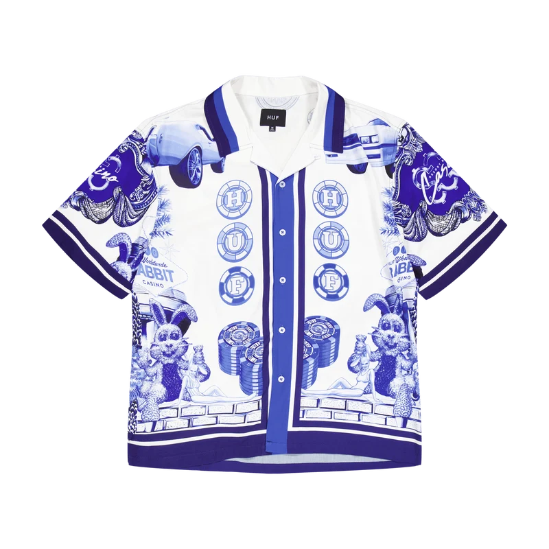 Full House Rayon Shirt White