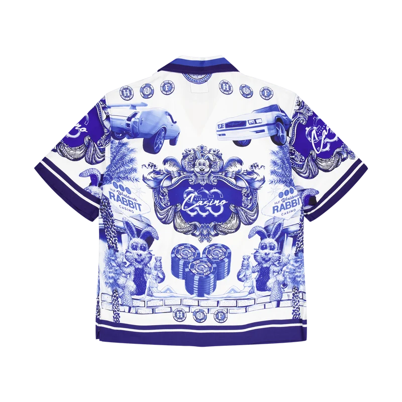 Full House Rayon Shirt White