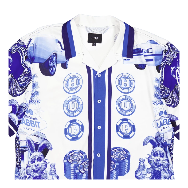 Full House Rayon Shirt White