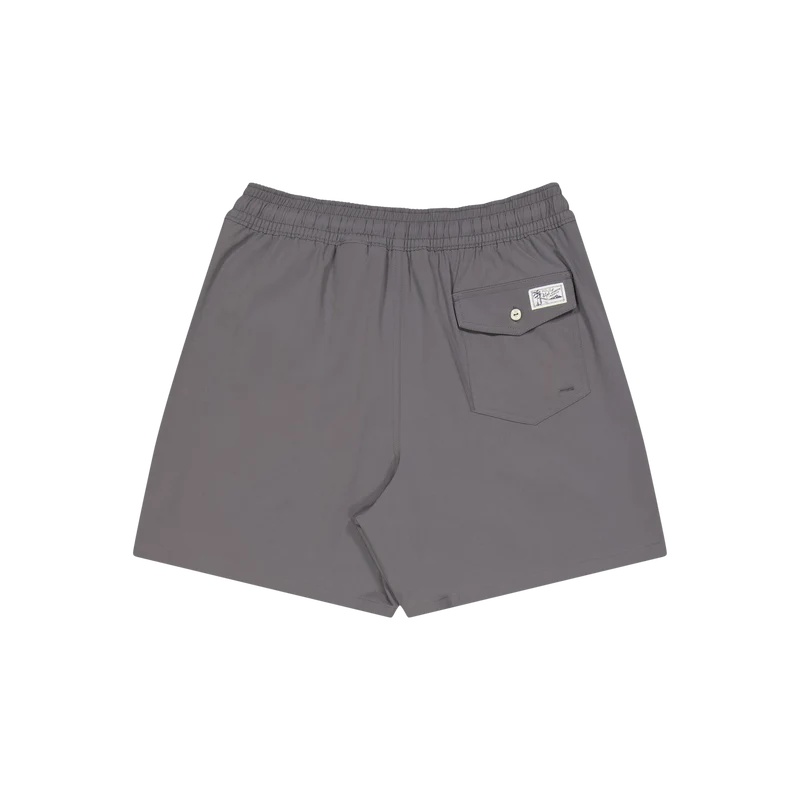 5.75-Inch Traveler Classic Swim Trunk Combat Grey