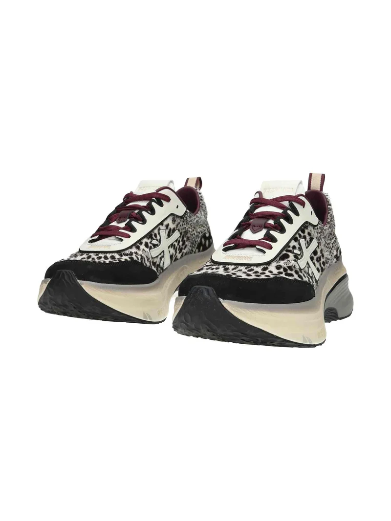 Hill VAR 7858 animalier black/white