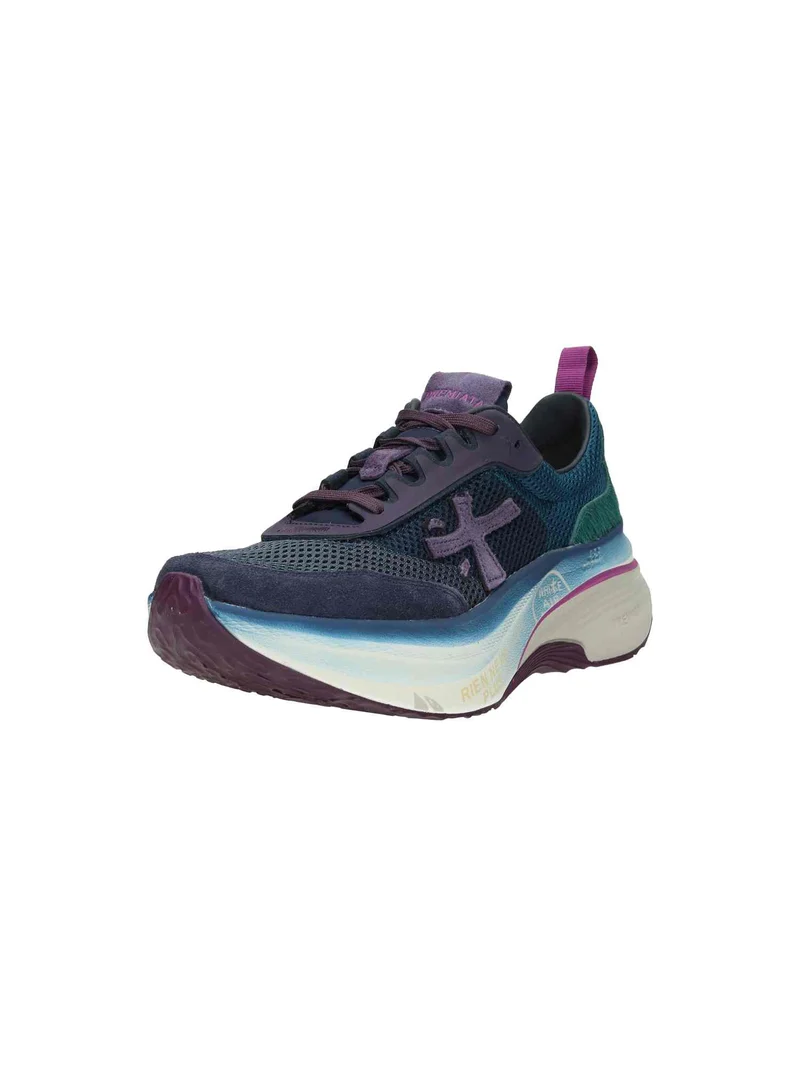 Hill VAR 7854 blue/burgundy