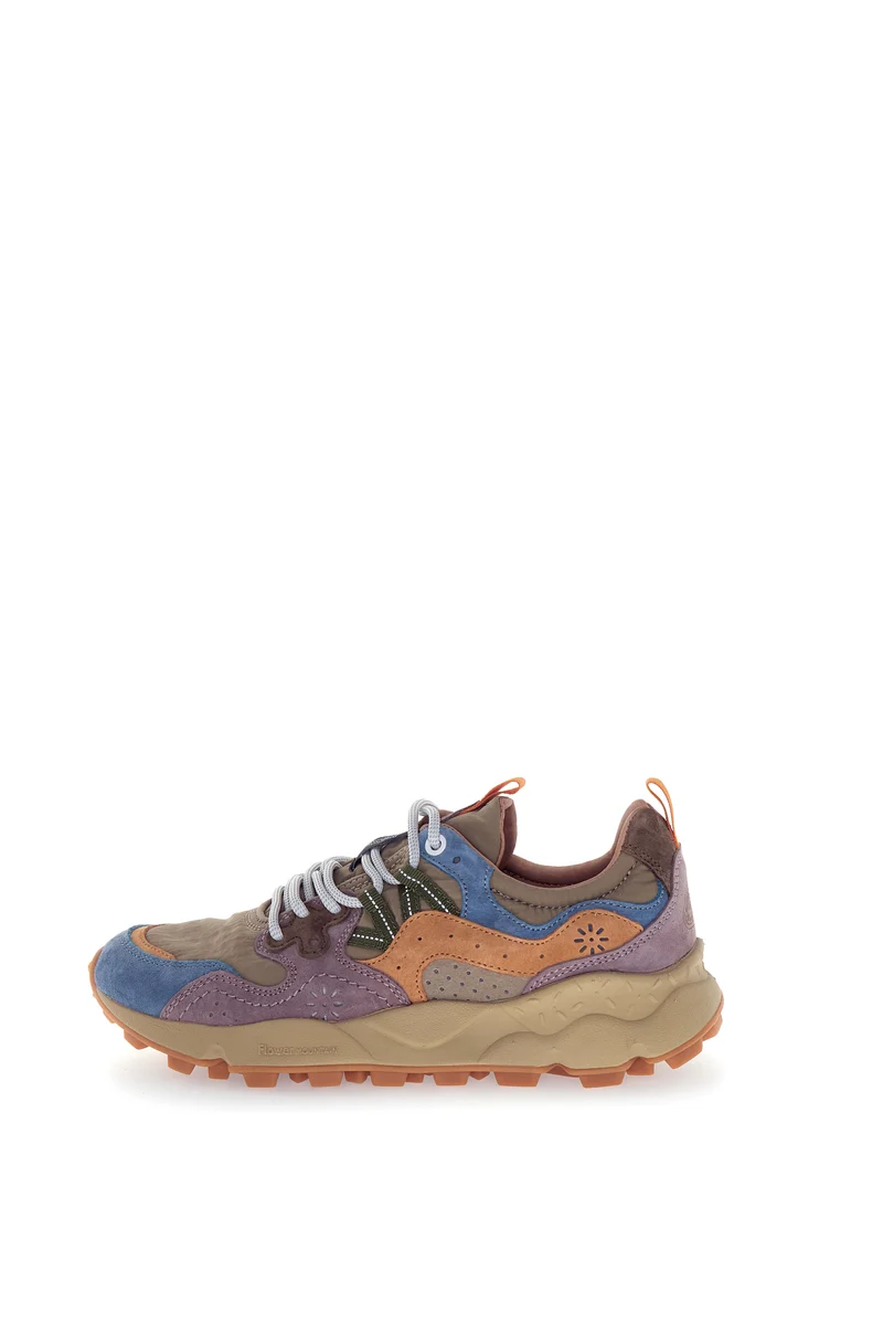 Yamano 3 Uni Suede/Nylon petrol grey light papaya