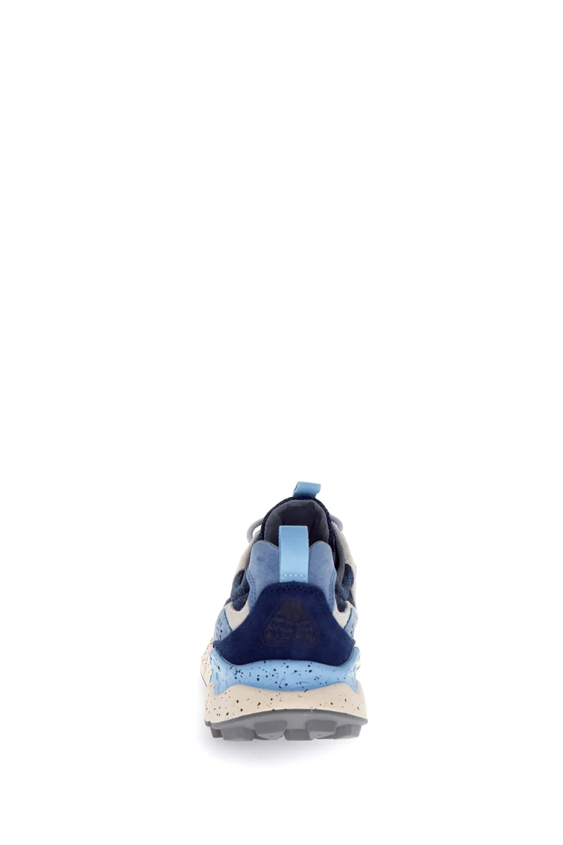 Yamano 3 Man Suede/Woolen Knitting Herrigbone black light blue o