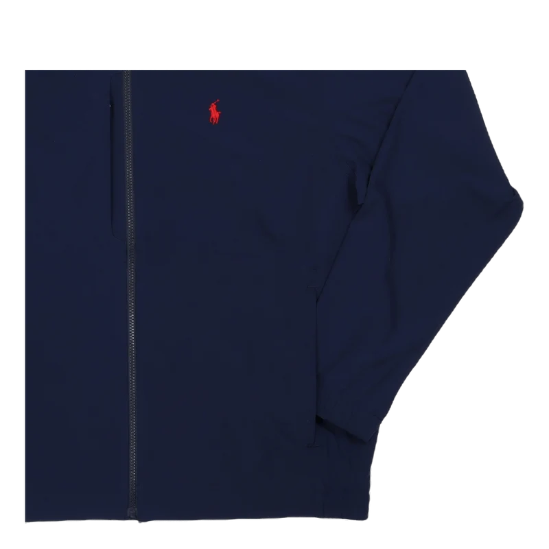 Packable Hooded Jacket Navy