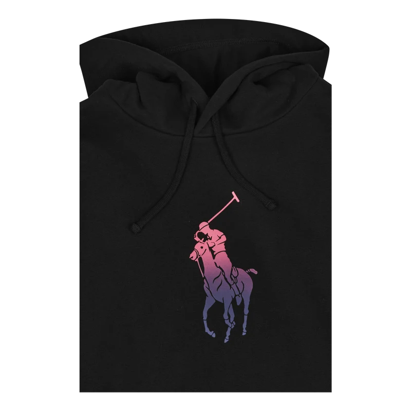 Ombré Big Pony Fleece Hoodie