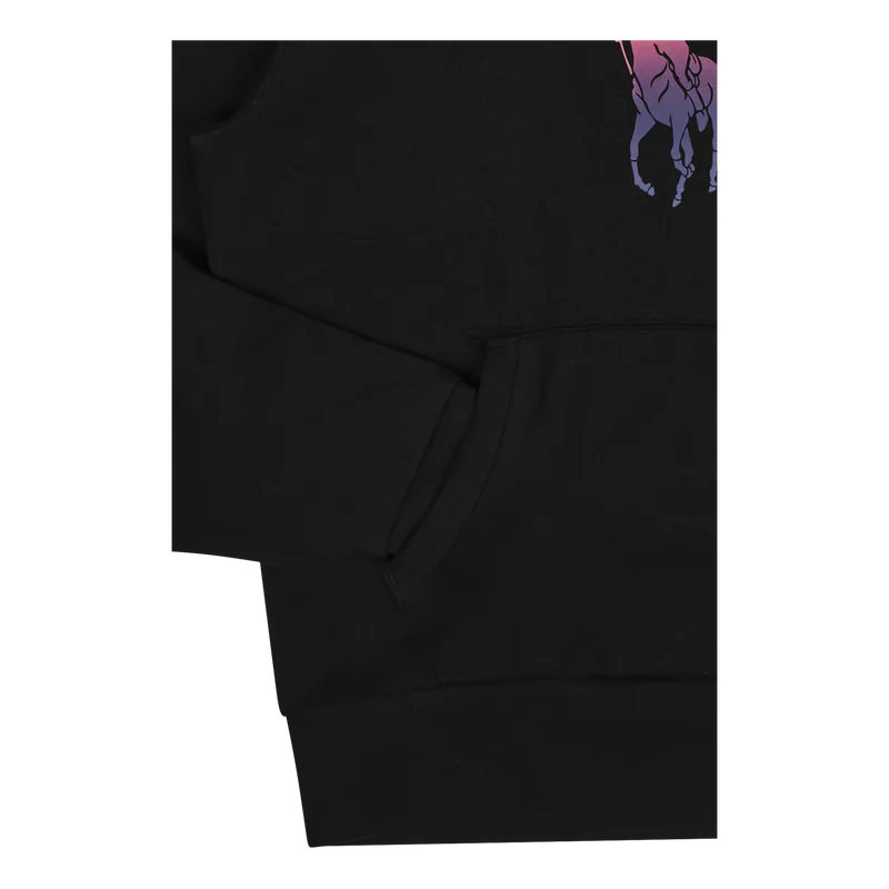 Ombré Big Pony Fleece Hoodie