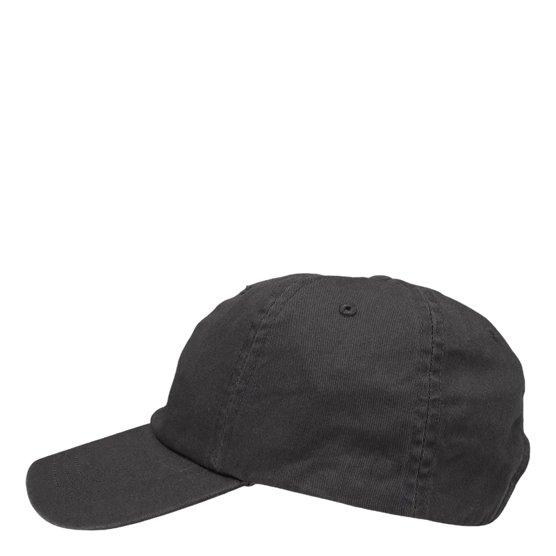 Cotton Twill Ball Cap Black